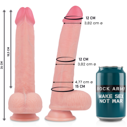 ROCKARMY - LIQUID SILICONE PREMIUM KINGCOBRA REALISTIC 24 CM -O- 4.77 CM – Produktansicht 2
