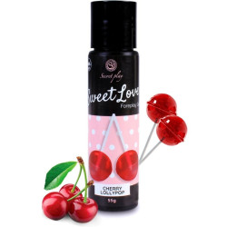 SECRETPLAY - KIRSCHE LOLLIPOP GEL SÜSSE LIEBE 60 ML – Produktansicht 2
