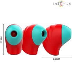 INTENSE - DONNIE KLITORISTIMULATOR ROT/GRÜN – Produktansicht 4