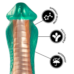 EPIC - PYTHON DILDO COBRA GRÜN – Produktansicht 8