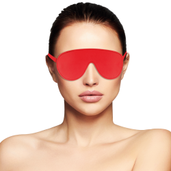 DARKNESS - HOCHWERTIGE ROTE MASKE – Produktansicht 2