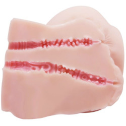 CRAZY BULL - REALISTISCHE VAGINA UND ANUS MIT VIBRATION – Produktansicht 7