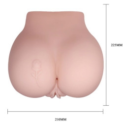 CRAZY BULL - VAGINA UND ANUS MIT REALISTISCHEM TATTOO MIT VIBRATION – Produktansicht 7