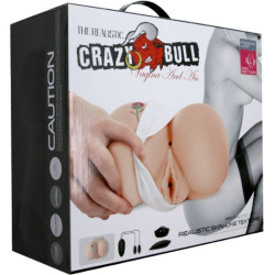 CRAZY BULL - VAGINA UND ANUS MIT REALISTISCHEM TATTOO MIT VIBRATION – Produktansicht 11