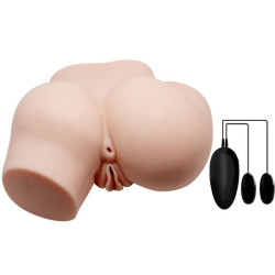 CRAZY BULL - HINTERN MIT REALISTISCHER VAGINA UND ANUS UND VIBRATION – Produktansicht 2