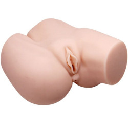 CRAZY BULL - HINTERN MIT REALISTISCHER VAGINA UND ANUS UND VIBRATION – Produktansicht 5