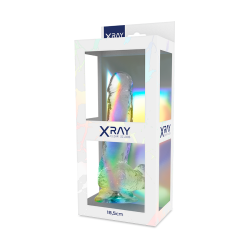 X RAY - KLARER HAHN MIT EIER 18.5 CM -O- 3.8 CM – Produktansicht 2