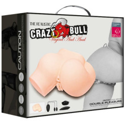 CRAZY BULL - HINTERN MIT REALISTISCHER VAGINA UND ANUS UND VIBRATION – Produktansicht 11