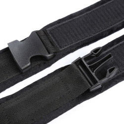 OHMAMA FETISH - HANDGELENKFesselN AUS NYLON MIT HAKEN- UND SCHLEIFENVERSCHLUSS – Produktansicht 5