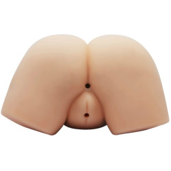 CRAZY BULL - REALISTISCHE VAGINA UND ANUS MIT VIBRATIONSPOSITION 4 – Produktansicht 2