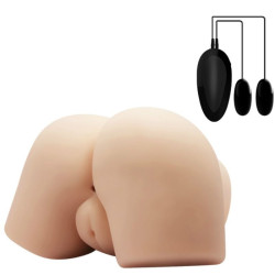 CRAZY BULL - REALISTISCHE VAGINA UND ANUS MIT VIBRATIONSPOSITION 4 – Produktansicht 3