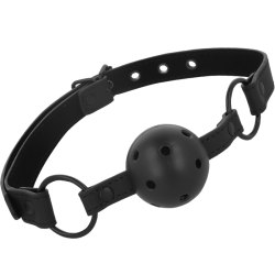 INTENSE - FETISH BALLKNEBEL AUS VEGANEM LEDER – Produktansicht 2
