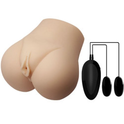 CRAZY BULL - REALISTISCHE VAGINA UND ANUS MIT VIBRATIONSPOSITION 7 – Produktansicht 3