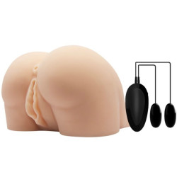 CRAZY BULL - REALISTISCHE VAGINA UND ANUS MIT VIBRATIONSPOSITION 8 – Produktansicht 2