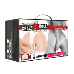 CRAZY BULL - REALISTISCHE VAGINA UND ANUS MIT VIBRATIONSPOSITION 8 – Produktansicht 11