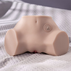 XISE - FENNIE Realistischer Masturbator mit Vibrationsfunktion und mehreren Positionen für Vagina und Anus – Produktansicht 3