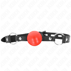 KINK - ROTER TPE-BALL 4 CM KNEBEL 60 x 2 CM – Produktansicht 3