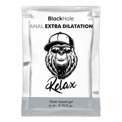 BLACK HOLE - WASSERBASIERTES GEL EXTRA DILATATION 6 ML EINZELDOSIS