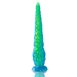 EPIC - SCYLLA FLUORESZIERENDER DÜNNER TENTAKEL-DILDO, GROSSE GRÖSSE – Produktansicht 5