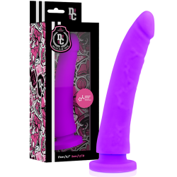 DELTA CLUB - TOYS LILA DILDO MEDIZINISCHES SILIKON 17 CM -O- 3 CM – Produktansicht 2