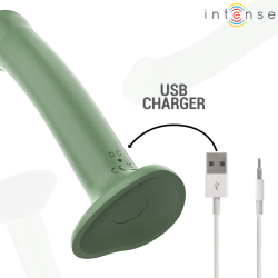 INTENSE - BECCA VIBRATOR MIT SAUGNAPF 10 VIBRATIONEN GRÜNE FERNBEDIENUNG – D-241983 – Produktansicht 6