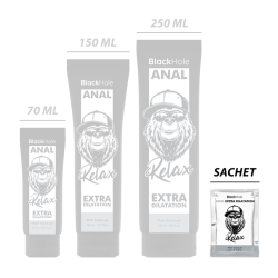 BLACK HOLE - WASSERBASIERTES GEL EXTRA DILATATION 6 ML EINZELDOSIS – Produktansicht 2