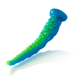 EPIC - SCYLLA FLUORESZIERENDER DÜNNER TENTAKEL-DILDO, KLEINE GRÖSSE – Produktansicht 4