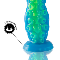 EPIC - SCYLLA FLUORESZIERENDER DÜNNER TENTAKEL-DILDO, KLEINE GRÖSSE – Produktansicht 7