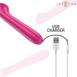 INTENSE - PATY VIBRATOR 19 CM FLEXIBEL 10 VIBRATIONEN MODELL 2 ROSA – Produktansicht 5