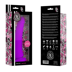 DELTA CLUB - TOYS LILA DILDO MEDIZINISCHES SILIKON 20 CM -O- 4 CM – Produktansicht 4