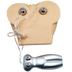BAILE - REALISTISCHER VAGINA UND ANUS MIT MESH – Produktansicht 4