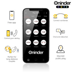 ONINDER CUTE - LOVE BUDDY MASTER G-SPOT VIBRATOR - KOSTENLOSE WELTWEITE APP – D-242091 – Produktansicht 6
