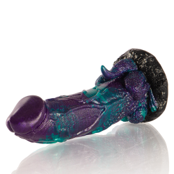 EPIC - BASILISK DILDO DOPPELT SCHUPPIG VERGNÜGEN, GROSSE GRÖSSE – Produktansicht 6