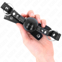 KINK - BALL 4 CM KNEBEL MIT SPITZENNIET UND SCHNAPPVERSCHLUSS 65 x 2 CM – Produktansicht 4