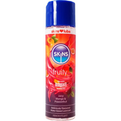 SKINS – FRUCHTIGES, WASSERBASIERTES GLEITMITTEL MANGO & PASSIONSFRUCHT 130 ML