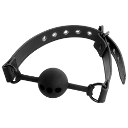 FETISH SUBMISSIVE BONDAGE - ATMUNGSAKTIVER BALLKNOPF AUS SILIKON – Produktansicht 3