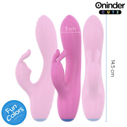 ONINDER CUTE - LOVE BUNNY VIBRATOR G-SPOT CLITORIS - KOSTENLOSE WELTWEITE APP – Produktansicht 3
