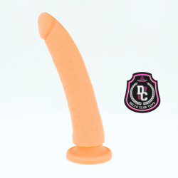 DELTA CLUB - TOYS NATÜRLICHER DILDO AUS MEDIZINISCHEM SILIKON 23 CM -O- 4.5 CM – Produktansicht 3