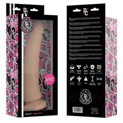 DELTA CLUB - TOYS NATÜRLICHER DILDO AUS MEDIZINISCHEM SILIKON 23 CM -O- 4.5 CM – Produktansicht 4