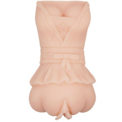 CRAZY BULL - WATER SKIN VAGINA MASTURBADOR MIT VIBRIERENDEN KUGELN – Produktansicht 2