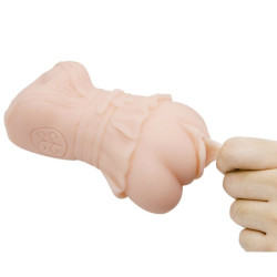CRAZY BULL - WATER SKIN VAGINA MASTURBADOR MIT VIBRIERENDEN KUGELN – Produktansicht 4