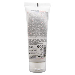 HOT - SUPERGLIDE ESSBARER GLEITMITTEL AUF WASSERBASIS ERDBEERE 75 ML – Produktansicht 2