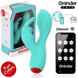 ONINDER CUTE - LOVE BUNNY G-SPOT KLITORALVIBRATOR - KOSTENLOSE WELTWEITE APP – Produktansicht 2
