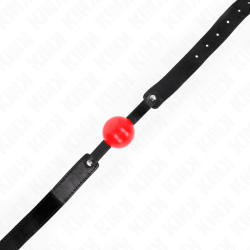 KINK - SOFT TPE BALL 4 CM GAG MODELL 1 66 x 2,5 CM VERSTELLBAR 41-61 CM – Produktansicht 3