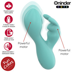ONINDER CUTE - LOVE BUNNY G-SPOT KLITORALVIBRATOR - KOSTENLOSE WELTWEITE APP – Produktansicht 5
