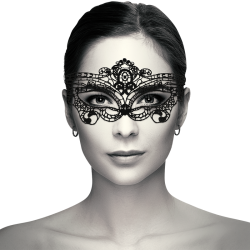 COQUETTE CHIC DESIRE - FEINE SCHWARZE SPITZENMASKE – Produktansicht 2
