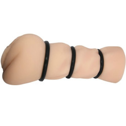 CRAZY BULL - VAGINA MASTURBATOR MIT RINGEN – Produktansicht 3
