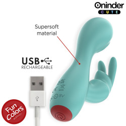 ONINDER CUTE - LOVE BUNNY G-SPOT KLITORALVIBRATOR - KOSTENLOSE WELTWEITE APP – Produktansicht 6