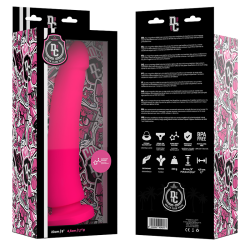 DELTA CLUB - TOYS ROSA DILDO MEDIZINISCHES SILIKON 23 CM -O- 4.5 CM – Produktansicht 6