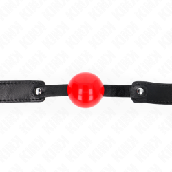 KINK - SOFT TPE BALL 4 CM GAG MODELL 1 66 x 2,5 CM VERSTELLBAR 41-61 CM – Produktansicht 4